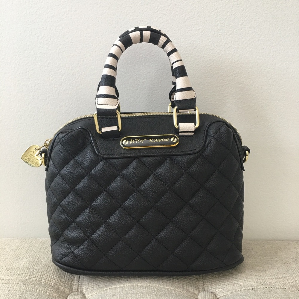 Betsey Johnson Barrel Bag